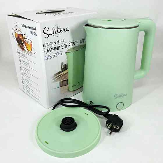 Електричні чайники якісні Suntera, Чайник електричний для дому красивий, Вишуканий електрочайник EU-56 Івано-Франківськ