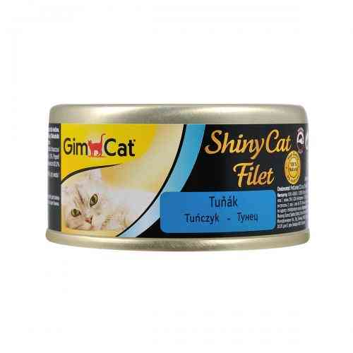 Корм влажный GimCat Shiny Cat Filet для кошек с тунцем 70 г Киев