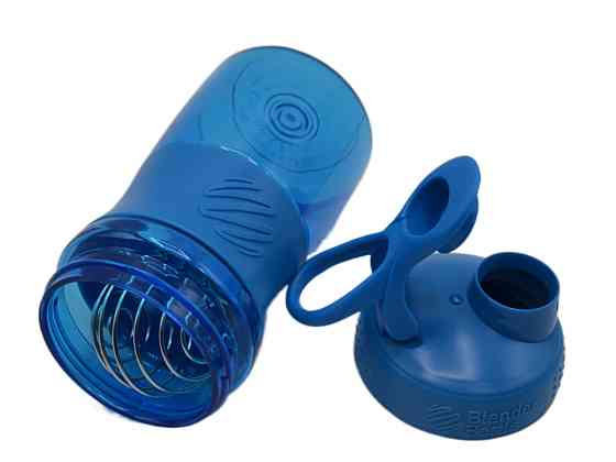 Шейкер спортивний (пляшка) BlenderBottle SportMixer Flip 20oz/590ml Cyan (Original) Кам'янське