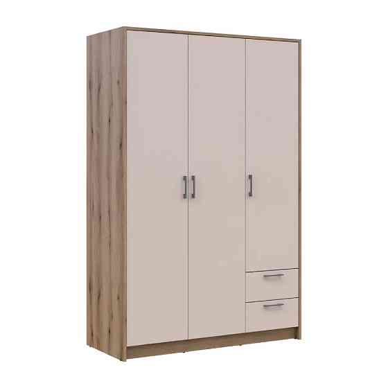 Шкаф для одежды Doros Ронди Дуб Артизан/Кашемир 3ДСП 121х52х195 DRS-011661 (80737815) Львов
