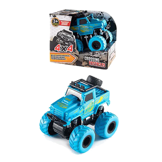 Машинка инерционная BY502-1, открытая коробка 16*11, 5*13, 5см Синий Винница