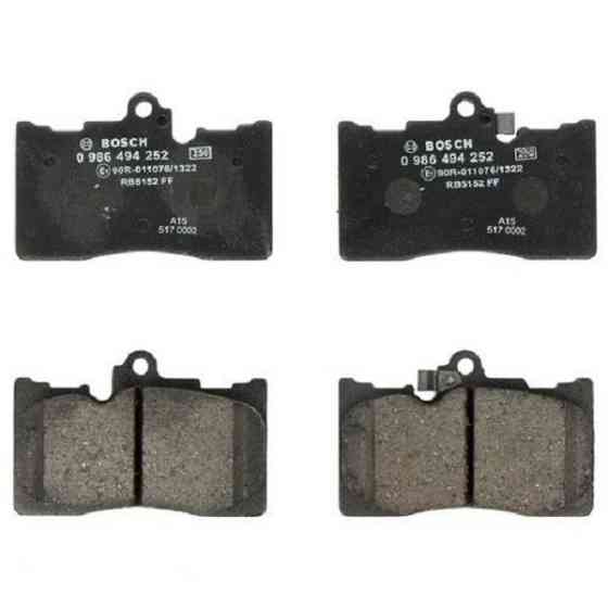 Гальмівні колодки Bosch дискові передні LEXUX GS 300, 430, 460'06 0986494252 Харків