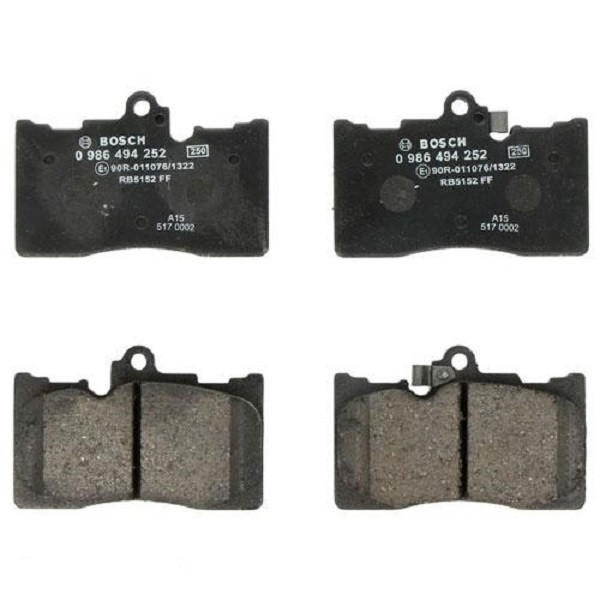 Гальмівні колодки Bosch дискові передні LEXUX GS 300, 430, 460'06 0986494252 Харків - фото 1