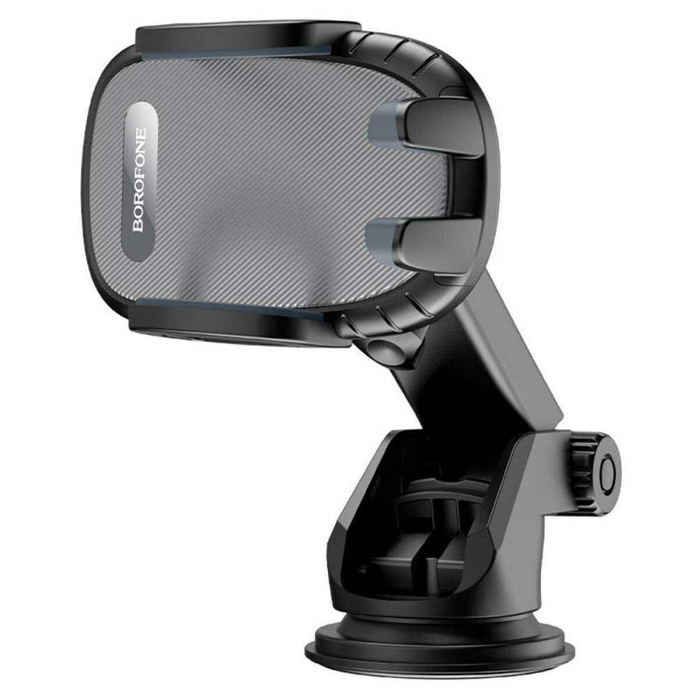 Автомобильный держатель крепление подставка для телефона смартфона BOROFONE BH53 Windy черно, цвет серый BH53B Одесса - изображение 2