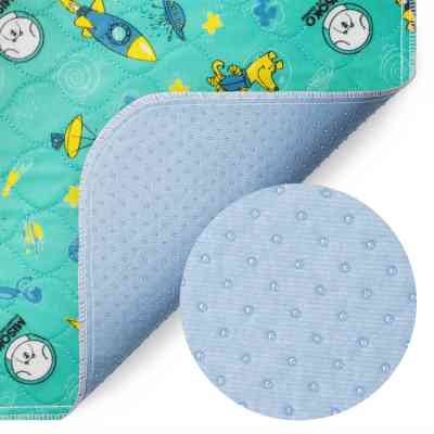 Пелюшки для собак MISOKO&amp;CO Багаторазова з ракетами 40х50 см 1 шт м’ятна (HAINMSK70030) Вінниця