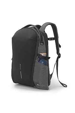 Рюкзак міський Bobby Bizz Business 18 л-25 л для ноутбука 16 дюймів із захистом від крадіжок і порізів (Сірий) Вінниця