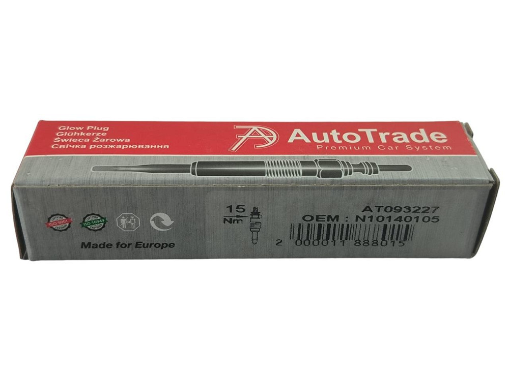 Свеча Audi A4 B5,Шкода Fabia,Octavia I,VW Golf IV 1.9SDI,TDI (11V) накала Мукачево - изображение 2