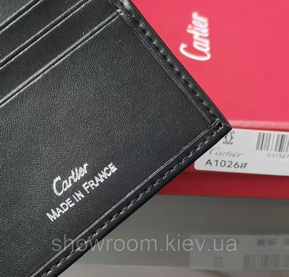 Мужское брендовое портмоне Cartier (1026) Киев - изображение 9