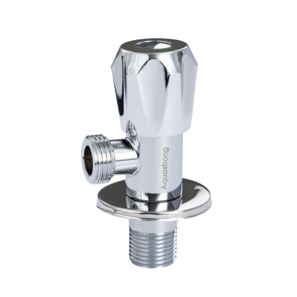 Кран угловой нерж. AQUASTRONG C3 M1/2 х M3/4 (C311) Київ - фото 1