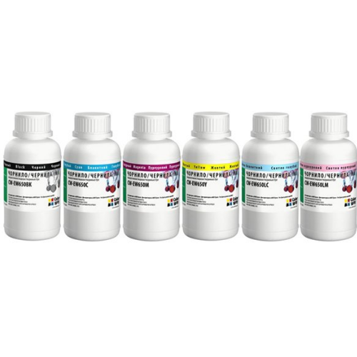 Комплект чорнил 6*200мл Epson TX650 BK/С/M/LС/LM/Y ColorWay Житомир