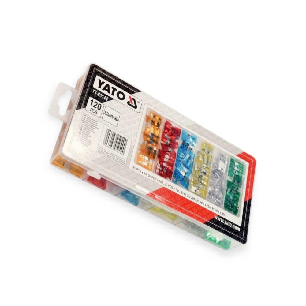 Предохранители Евро АТО (Yato) 120шт 5,10,15,20,25,30А (футляр) 2108 Мукачево - изображение 2