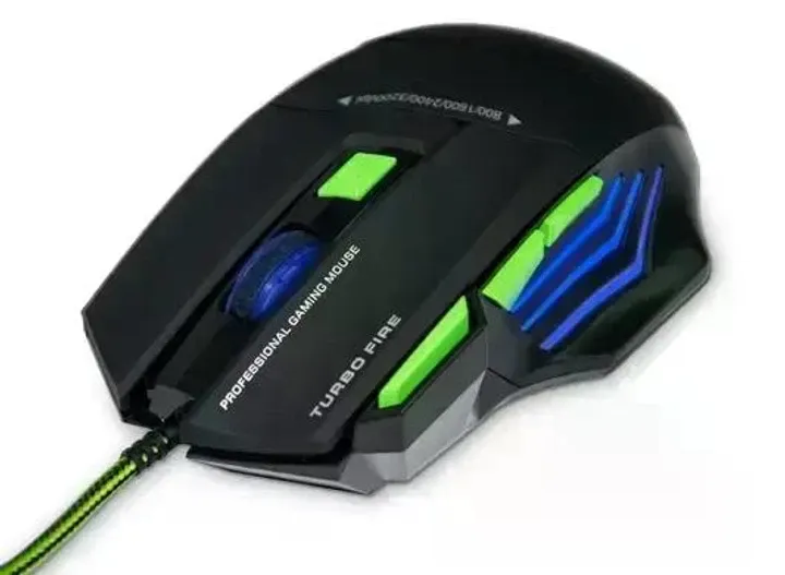 Игровая мышка Gaming Mouse X7S 7D с ковриком, эргономичный дизайн, подсветка RGB, высокая точность Одесса - изображение 4