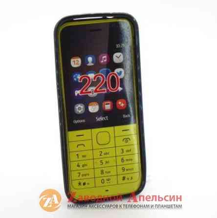 Nokia 220 чехол черный Cover Одесса
