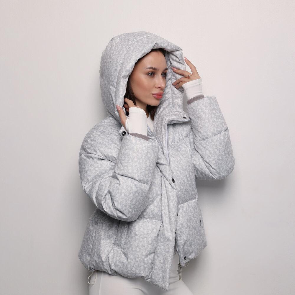 Куртка Slavni водовідштовхувальна світло-сіра . Куртка Slavni Dream Жіноча світло-сіра Київ - фото 4