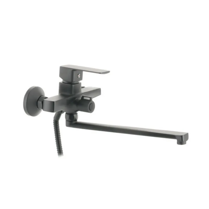 Змішувач для ванної Haiba Kubus 006 Euro Graphite HB4006 Харків - фото 1