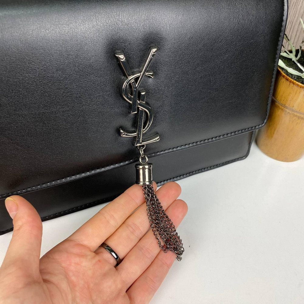 Набір жіноча міні сумочка клатч YSL сумка з ланцюжком + жіночий пояс поясний ремінь ( 21789 ) Харьков - изображение 6