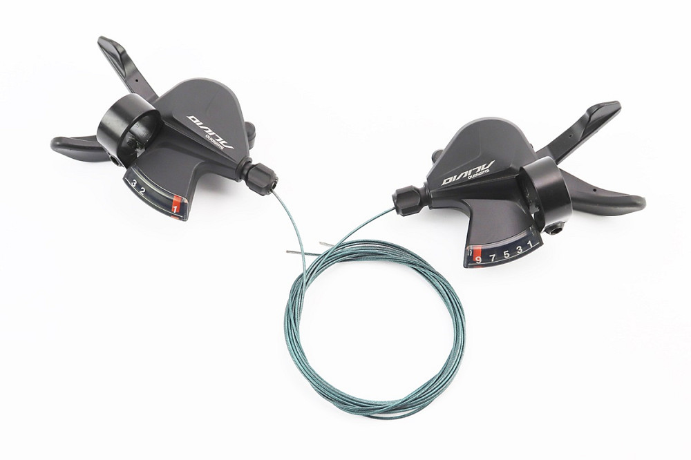 Перемикачі (манетка) 3x9 швидкості, чорні ALIVIO SL-M3100 Київ - фото 1