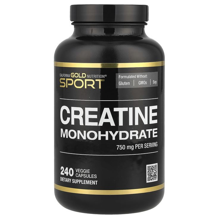 Creatine, 750 mg, 240 Veggie Capsules Луцьк - фото 1