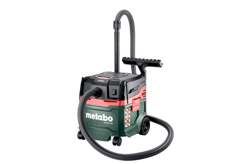Профессиональный пылесос Metabo AS 20 L PC : 1200 Вт, 20 л, 225 мбар, 4200 л/мин., сухое, влажное, 3500 см2 Киев - изображение 8