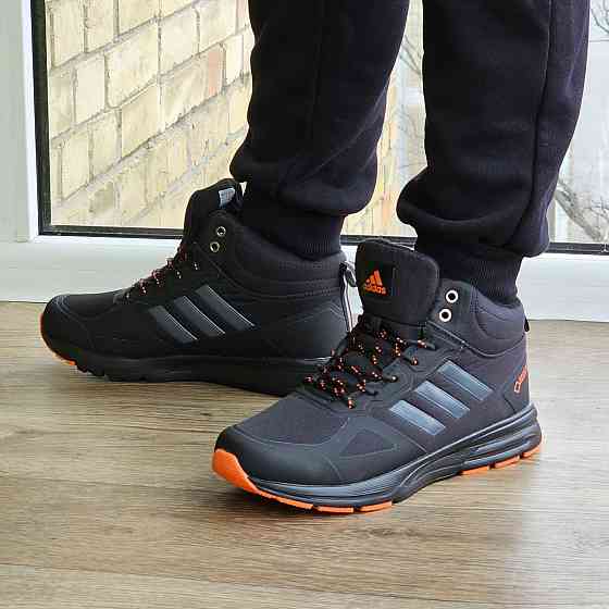 Зимние Кроссовки Adidas Terrex GORE-TEX с МЕХОМ Черные Мужские Адидас Гортекс (размеры: 41,42,43,44,45,46) - 4 Днепр