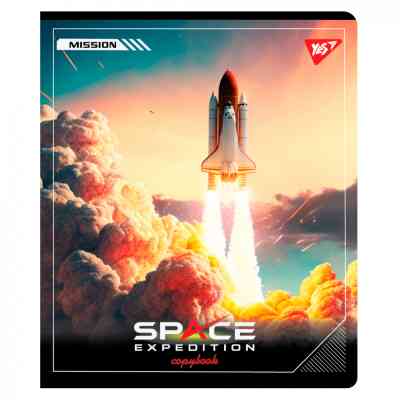 Тетрадь Yes Space expedition 12 листов линия (767512) Винница