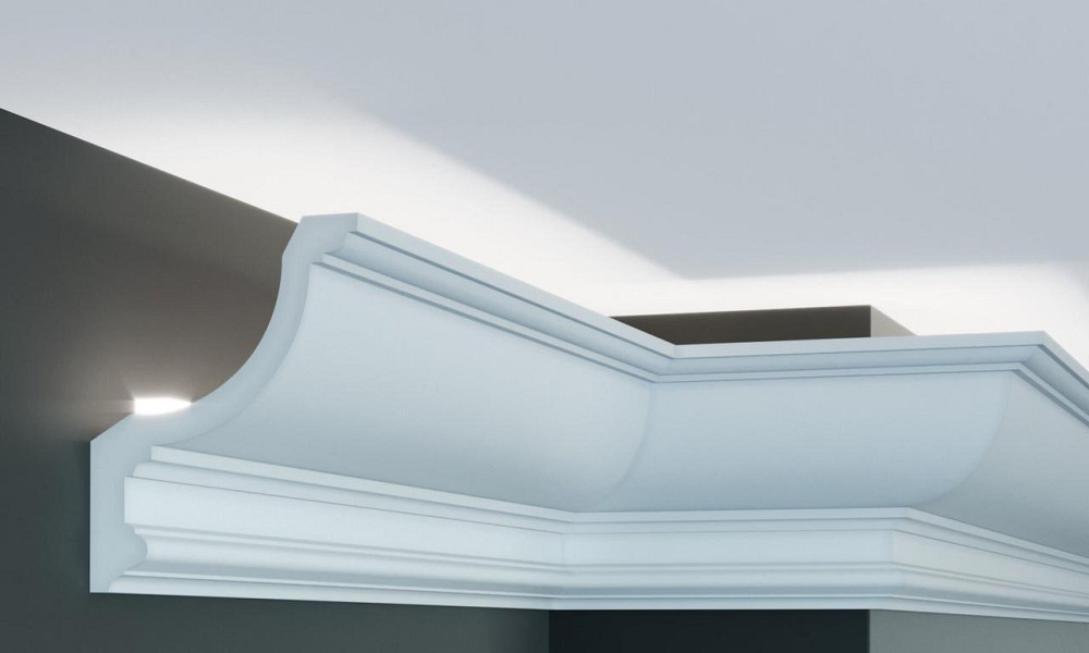 Карниз гладкий поліуретановий Harmony K 248 Дніпро - фото 4