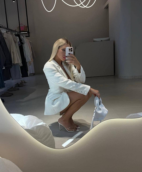 Жіночий стильний твідовий костюм з тканини: Твід Шанель Одеса - фото 4