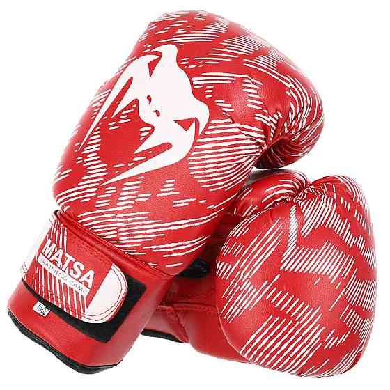 Перчатки боксерские MATSA MA-0033 ЮНИОР размер 4-14 унций цвета ассортимент Перчатки для бокса и единоборств Киев