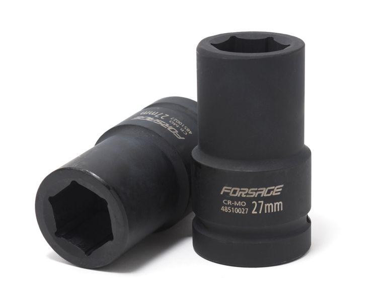 Головка ударна глибока 1" 6-гранна 27мм Одеса - фото 1