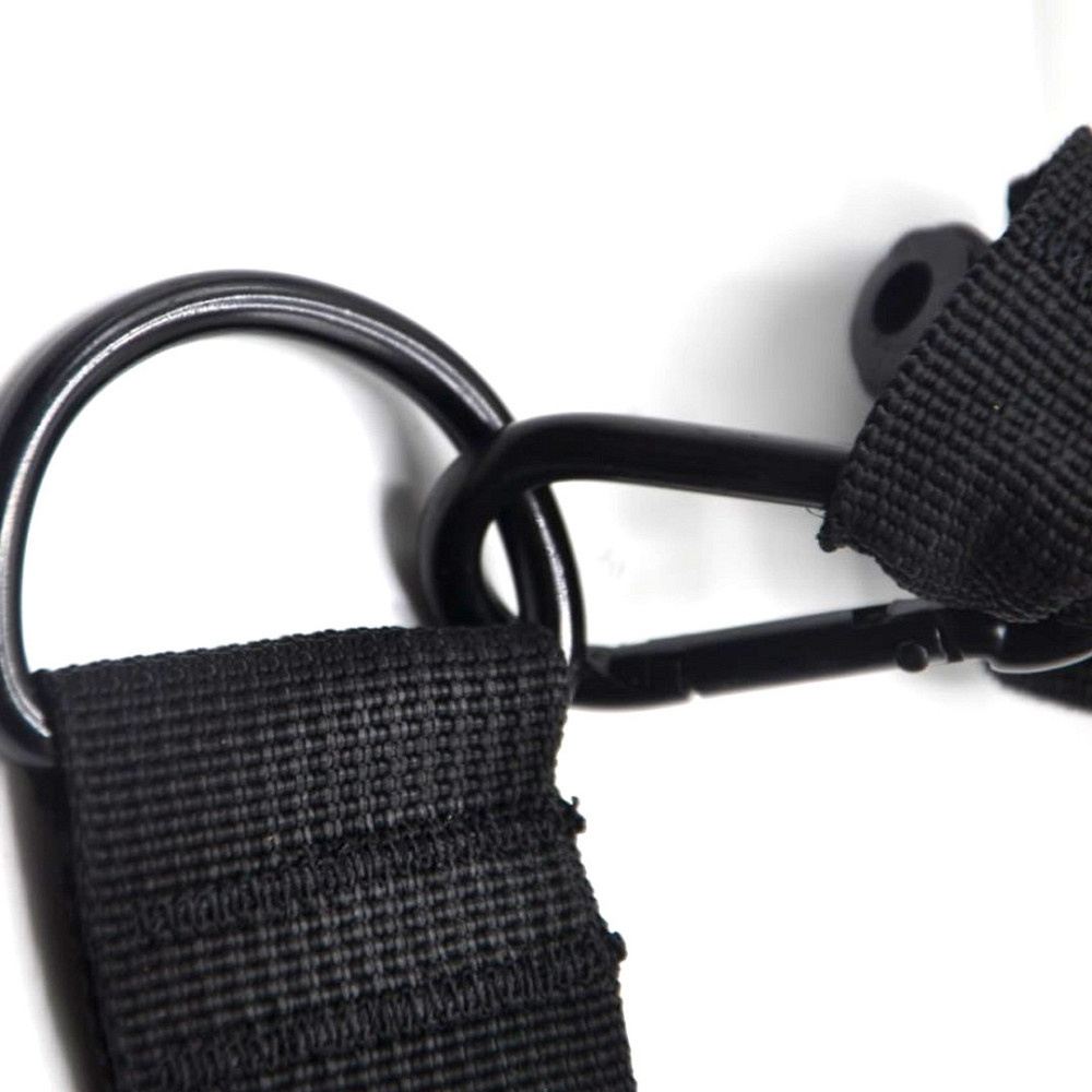 Манжета для тяги PowerPlay 4334 Ankle Strap Чорна Каменское - изображение 6