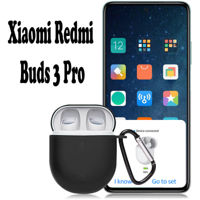 Чохол для навушників BeCover Silicon для Xiaomi Redmi Buds 3 Pro Black (707461) Вінниця - фото 4