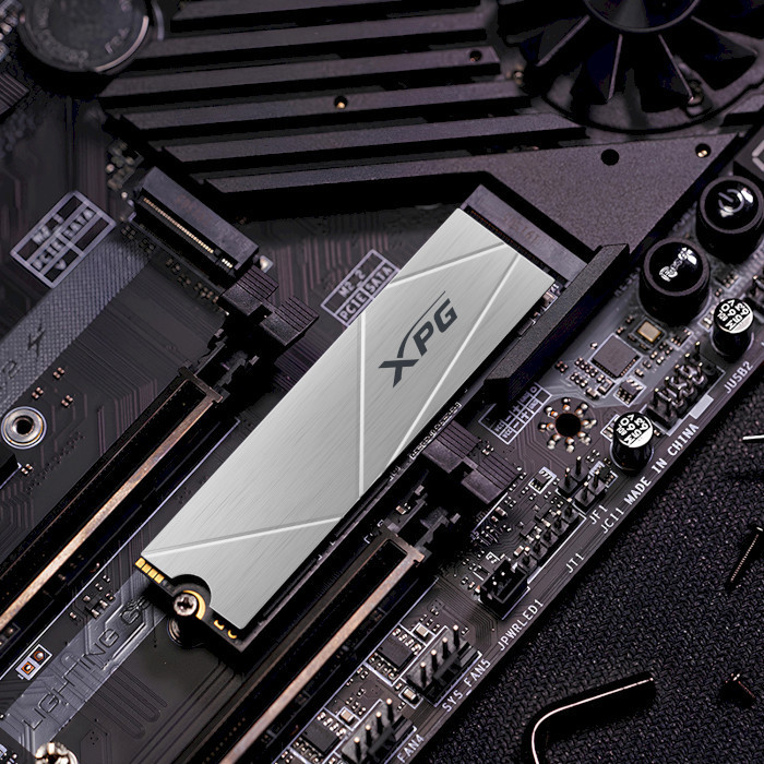 SSD диск накопичувач M.2 ADATA GAMMIX S60 1TB 2280 PCIe 4x4 NVMe 3D NAND Read / Write:5000 / 3200 MB / sec AGAMMIXS60-1T-CS Одеса - фото 7