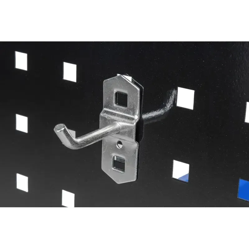 Візок для майстерні AL-FA ALMTC01 – сталевий, 3 полиці, бокові панелі, 12 гачків Львів - фото 7