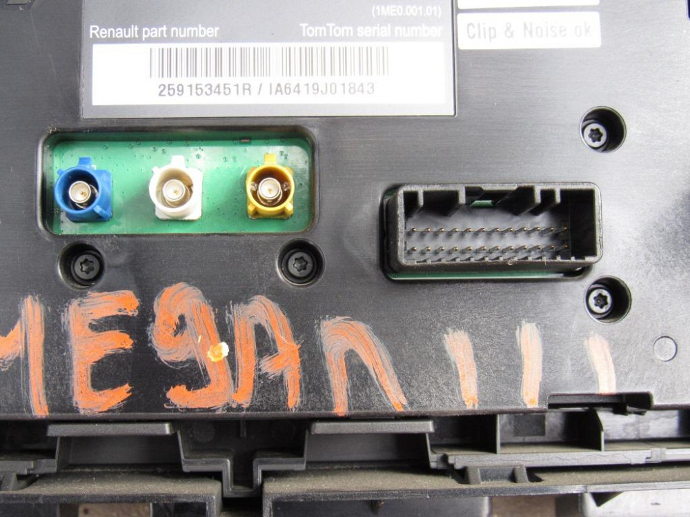 Дисплей Renault Megane III 2008-2015 (259153451R) Ковель - фото 4