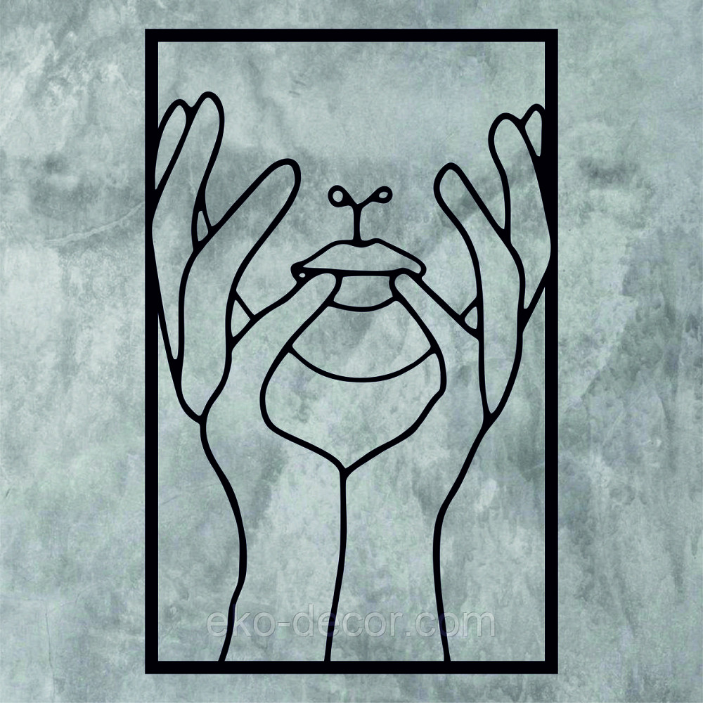 Декоративне настінне Панно «Жінка», Декор на стіну Київ - фото 8