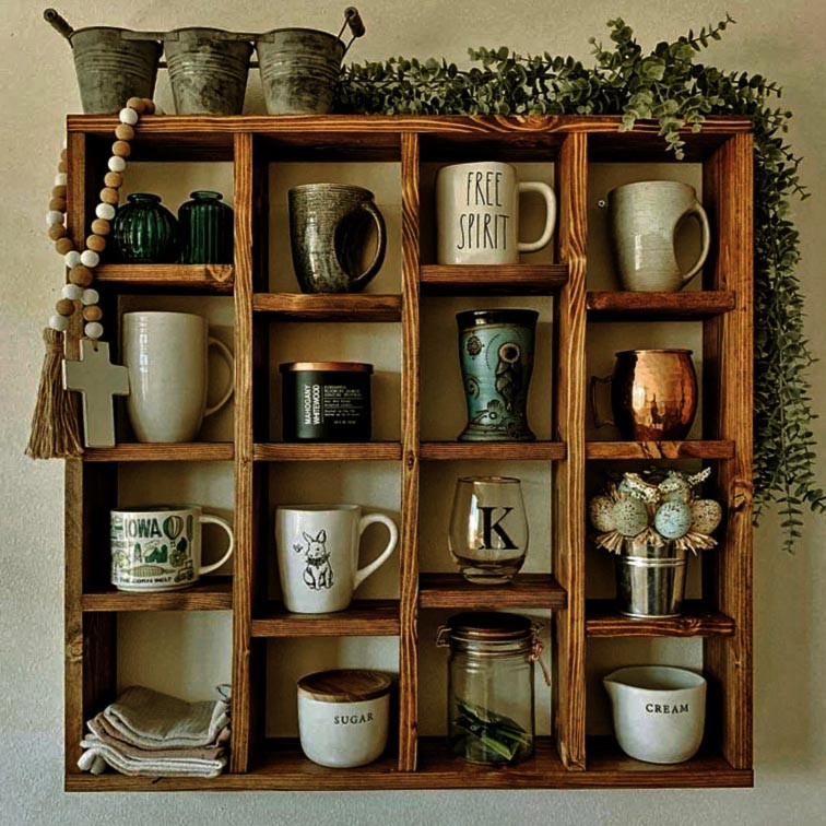 Полиця для чашок "Кармір" латте Миколаїв - фото 1