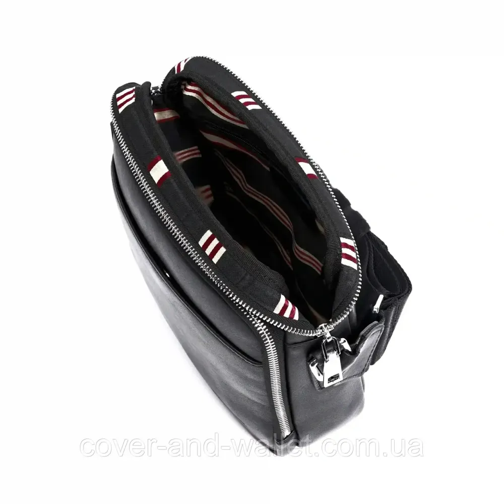 Стильная мужская кожаная сумка мессенджер Marco Coverna 7702-1A Киев - изображение 17