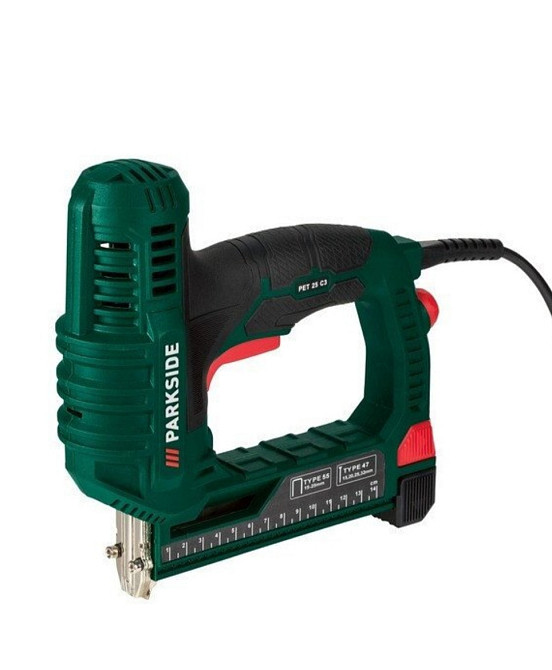Степлер електричний для скоб та цвяхів Parkside PET25C2 15-32 мм Київ - фото 9