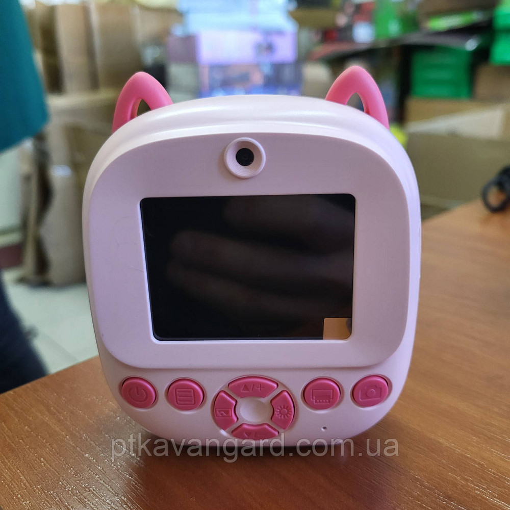 Детский фотоаппарат с моментальной печатью 