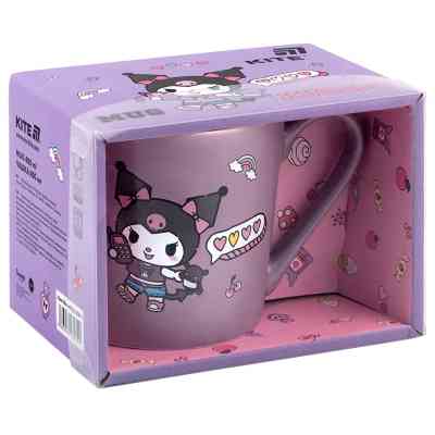 Чашка Kite Kuromi 400 мл, HK-1 (HK25-216-1) Вінниця