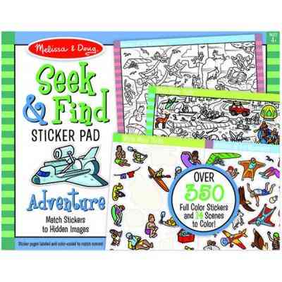 Набір для творчості Melissa&amp;Doug Знайди і наклей наклейку Пригоди (MD30151) Вінниця