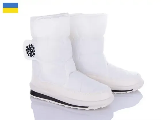 Дутики женские зимние белый Киев