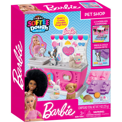 Набор для творчества Cra-Z-Art Barbie Тісто для ліплення , Зоомагазин з формами, набір 10од (34041CRA) Винница - изображение 8
