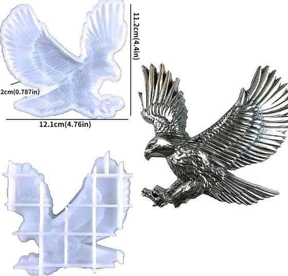 Молд силиконовый Орел 112 на 121 см белый Киев