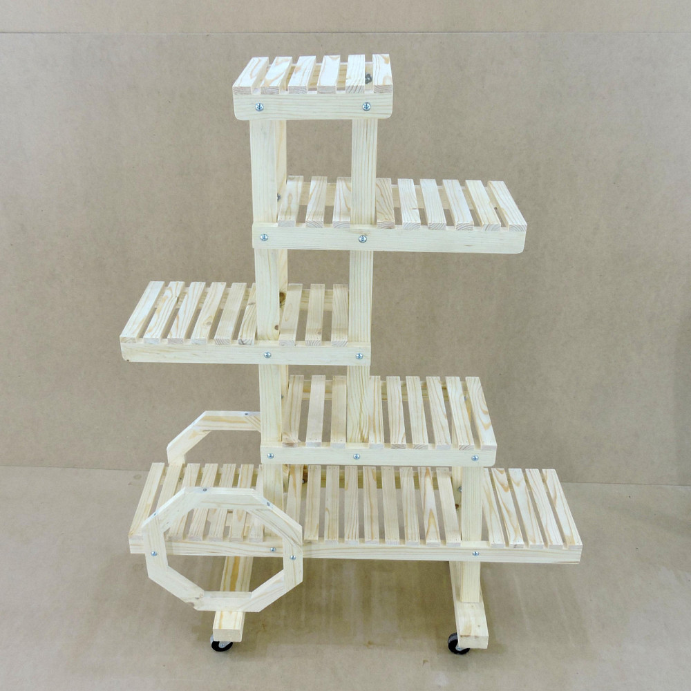 Підставка для квітів "Муліно" на коліщатках бланже Миколаїв - фото 6