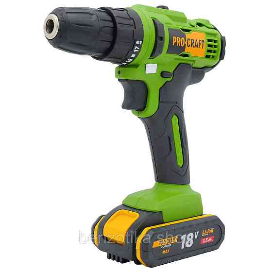 Шуруповерт Procraft PA18C COMPACT Киев