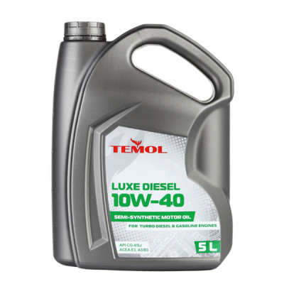 Моторное масло TEMOL Luxe Diesel 10W40 5л (TEMOL 62901) Винница - изображение 1