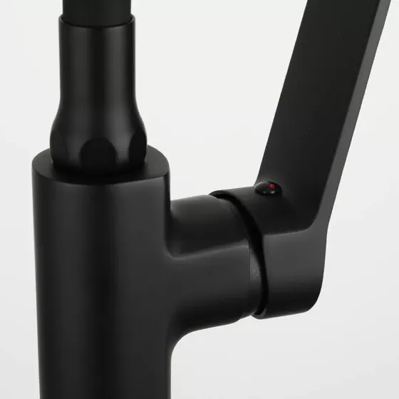 Смеситель для кухни Frap F4462 с гибким изливом, черный Киев