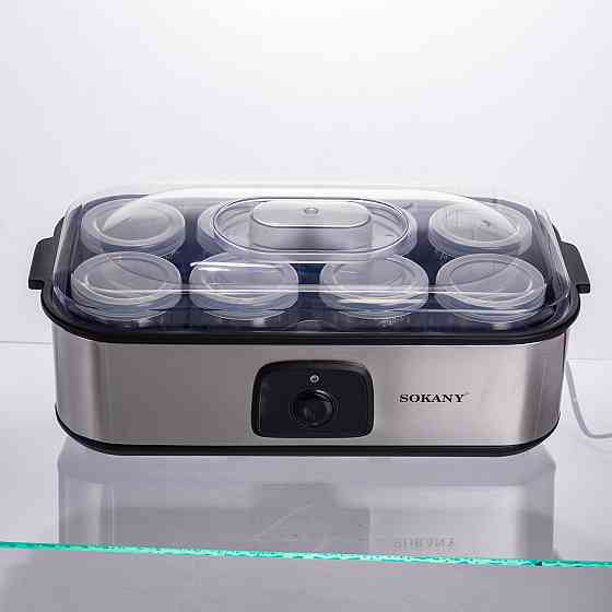 Sokany Йогуртниця електрична на 8 баночок по 180 (мл) 20 Вт SK-08109 Коломия