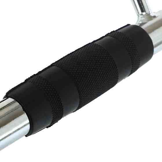 Ручка для нижньої тяги подвійна EasyFit (обгумовані ручки) Коломия